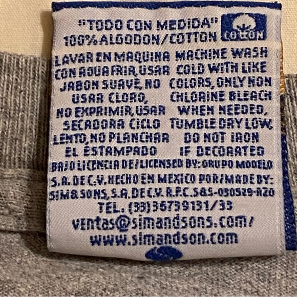 CORONA "EXTRA" MENS COOL TEE WHITE OR IVORY ALL SIZES T-1759 - Picture 4 of 6